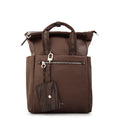 Mochila porta notebook lulu café oscuro