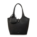 Cartera tote carra negro
