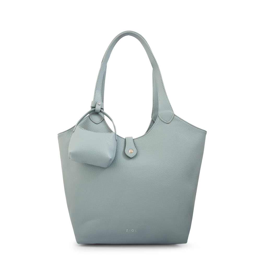 Cartera tote carra denim