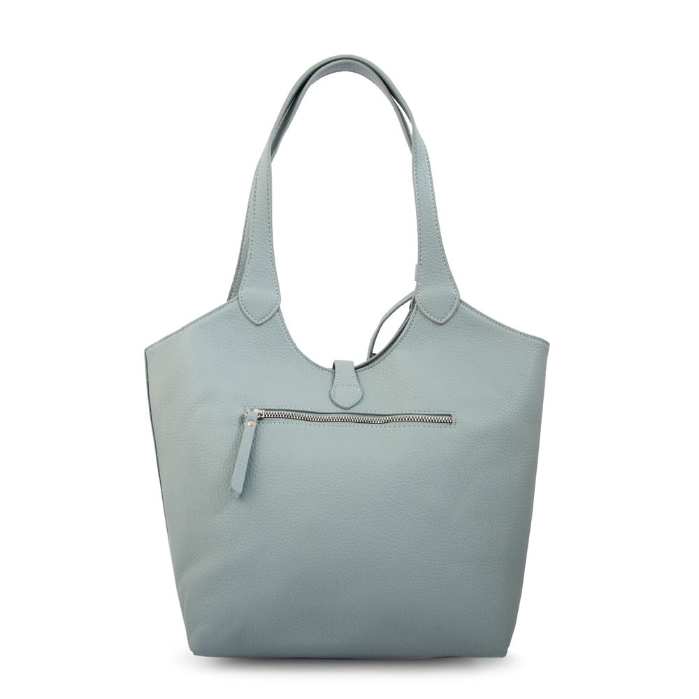 Cartera tote carra denim