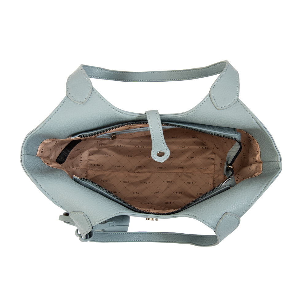 Cartera tote carra denim