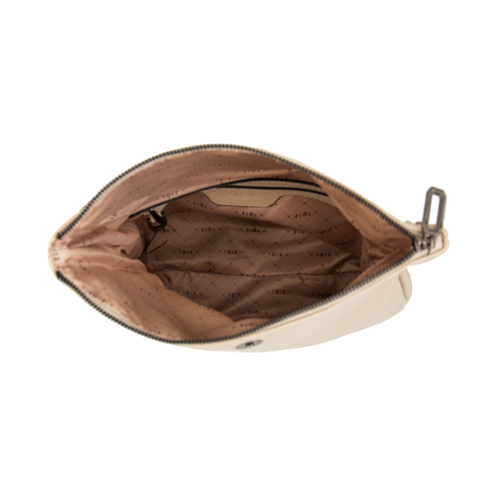 Cartera bandolera siberia blanco crudo