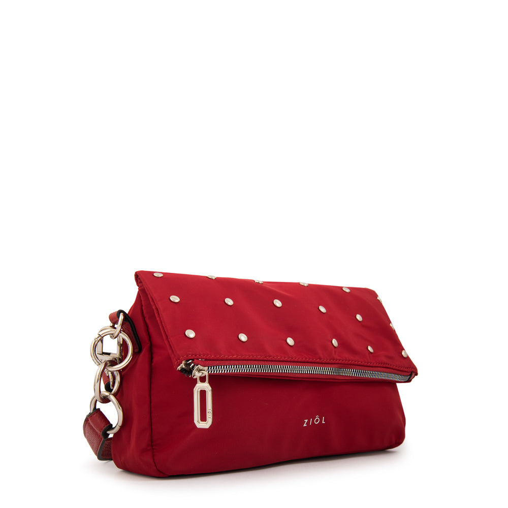 Cartera bandolera siberia rojo oscuro