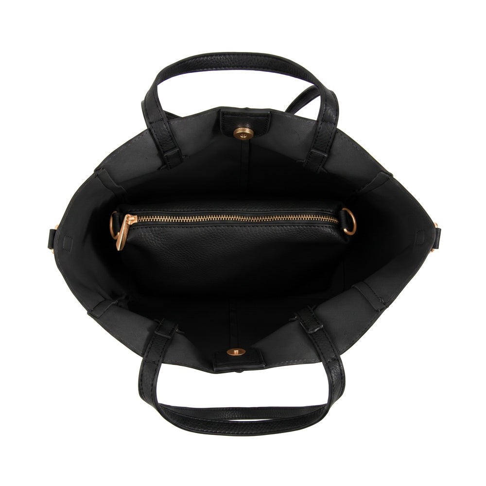 Cartera tote bote loriu negro