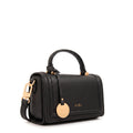 Cartera bandolera con tapa bruna negro