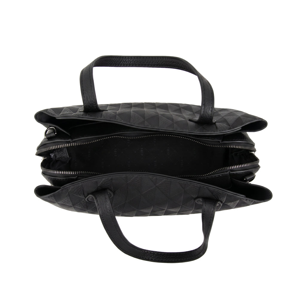 Cartera tote francini mediana negro