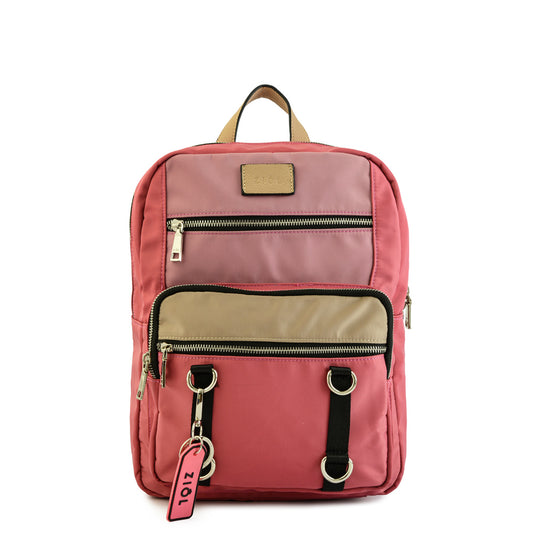 Mochila mediana evania rosa viejo