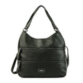 Cartera tote tres divisiones catherine negro