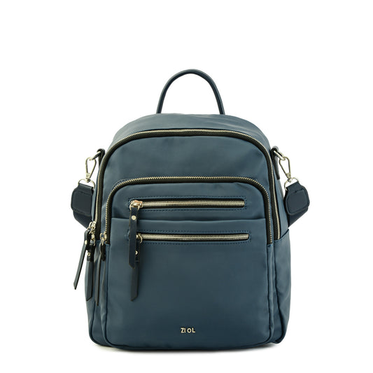 Mochila mediana abelia azul oscuro