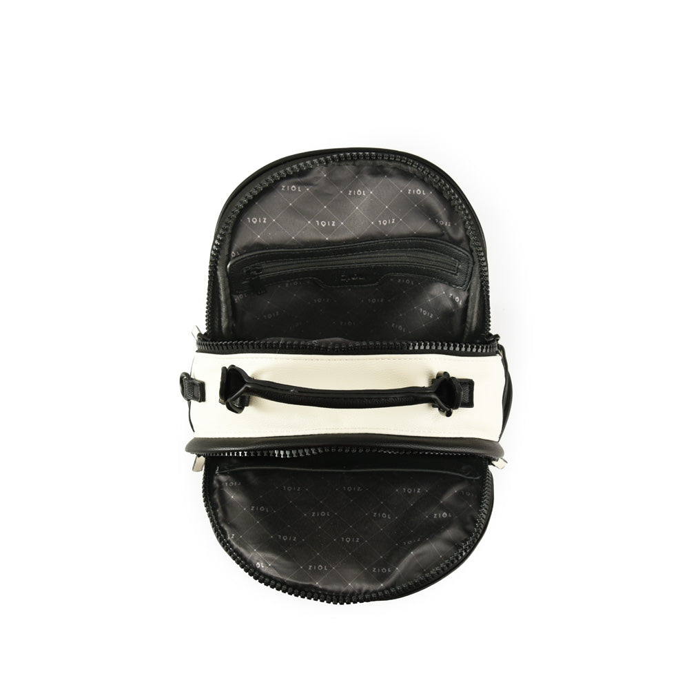 Mochila mediana maddie blanco