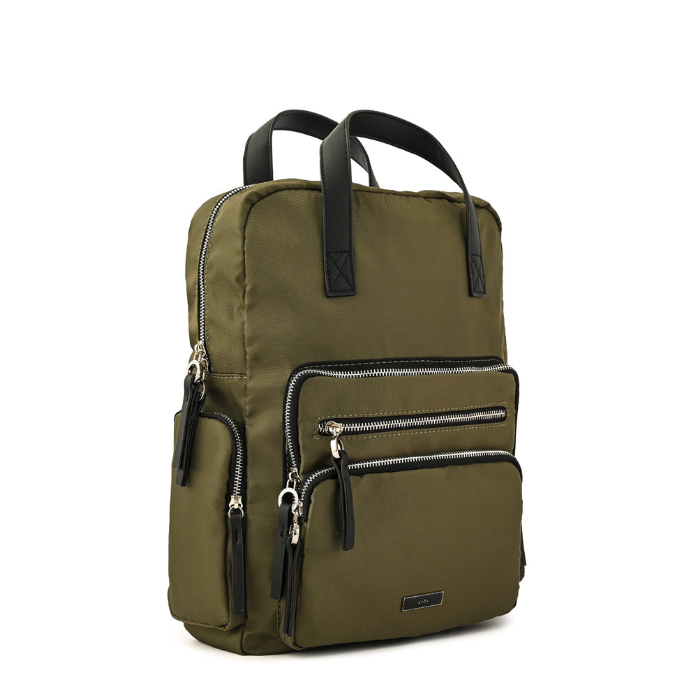 Mochila porta notebook zamora grande verde oliva