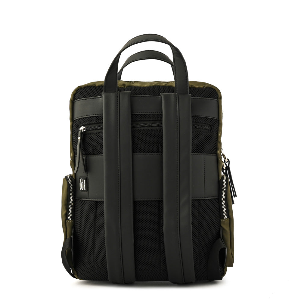 Mochila porta notebook zamora grande verde oliva