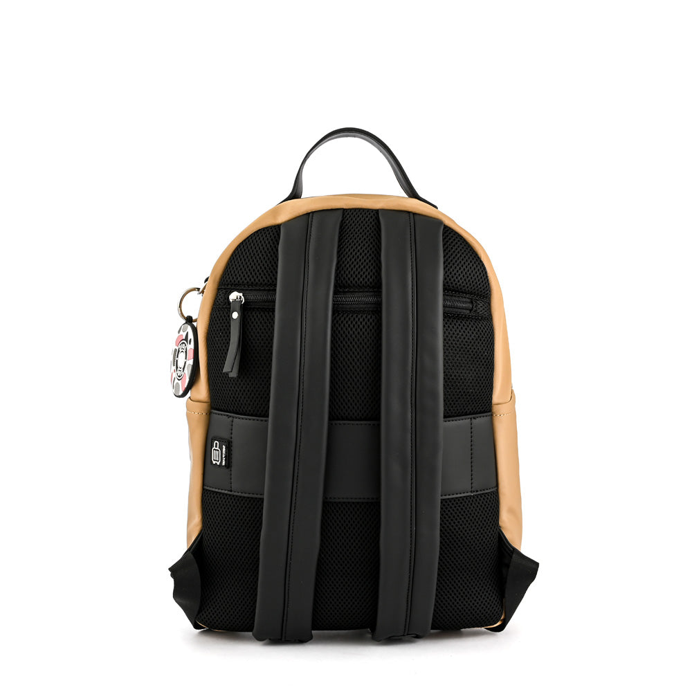Mochila porta notebook morgan grande beige