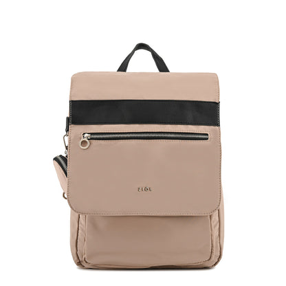 Mochila portanotebook grande verania beige