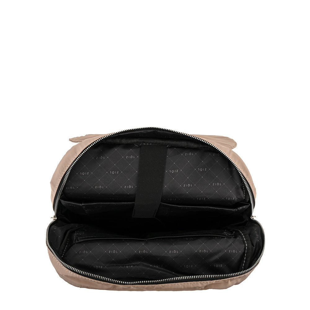 Mochila portanotebook grande verania beige