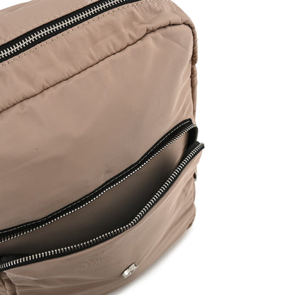Mochila portanotebook grande verania beige