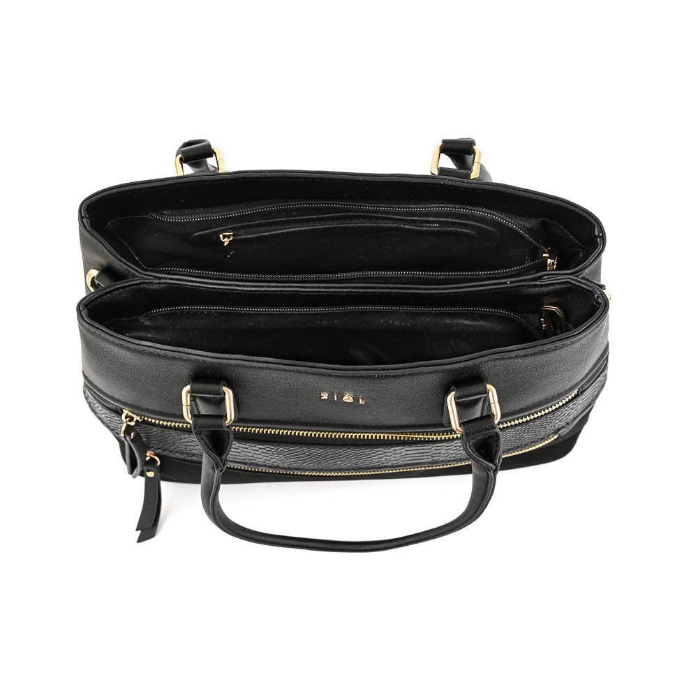 Cartera tote ebba mediana negro