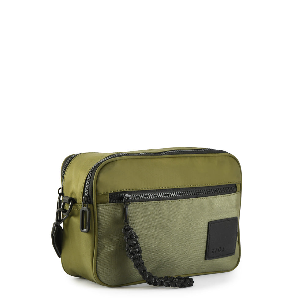 Cartera bandolera pombal pequeña verde oliva
