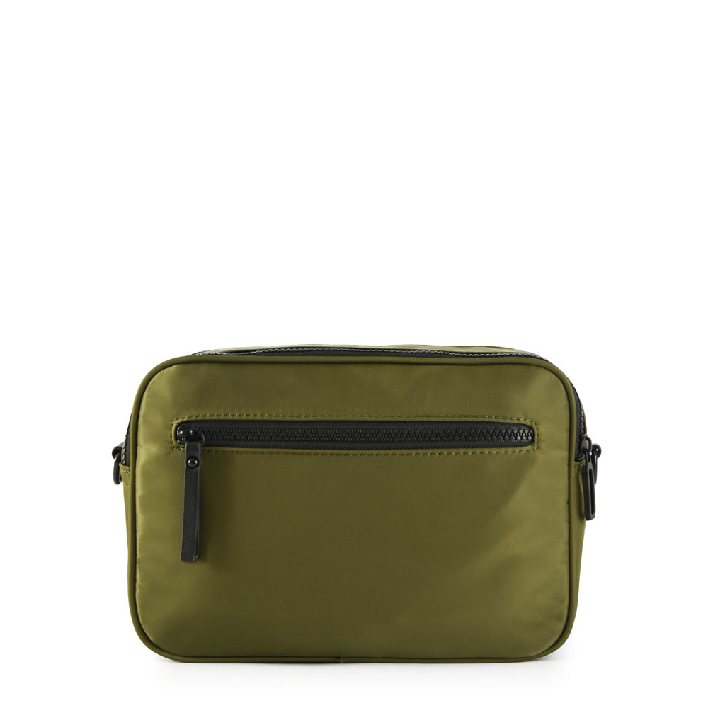 Cartera bandolera pombal pequeña verde oliva