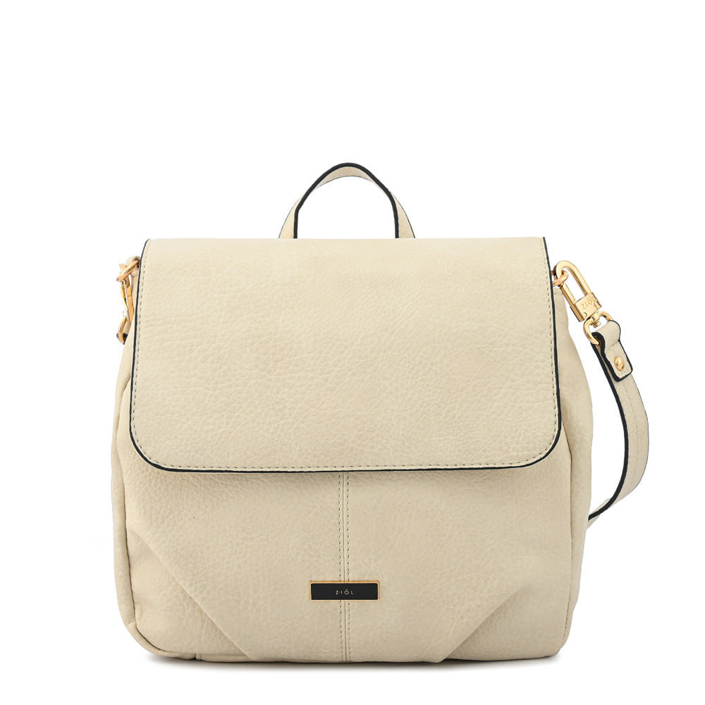 Mochila con tapa zahara mediana