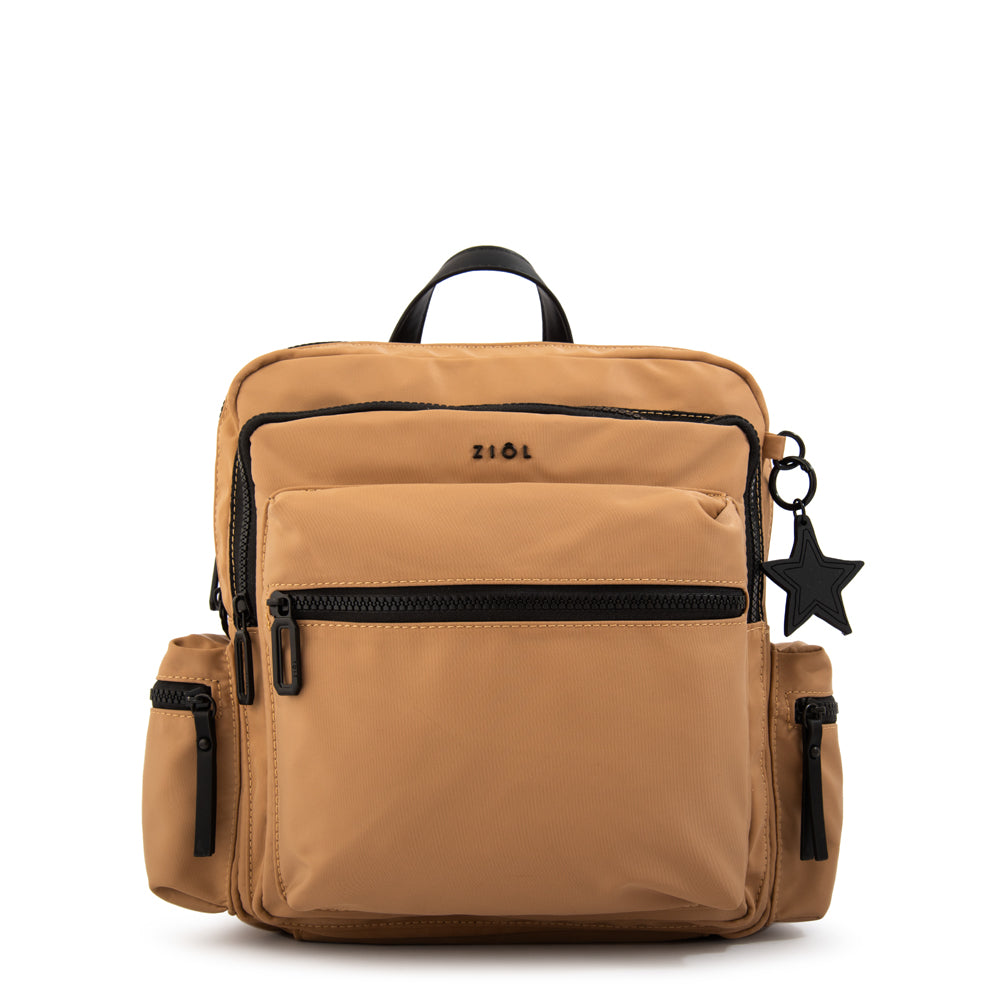 Mochila ronnie mediana beige