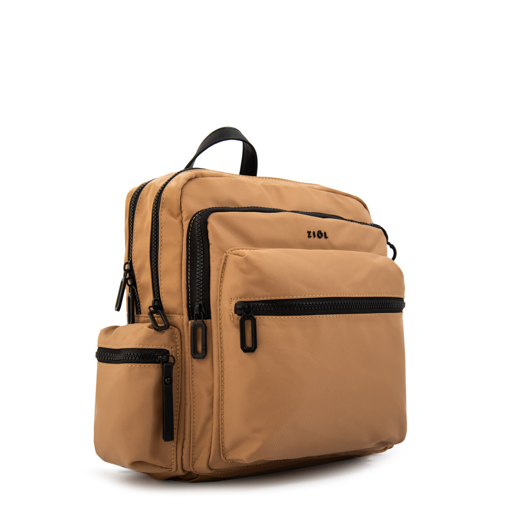 Mochila ronnie mediana beige