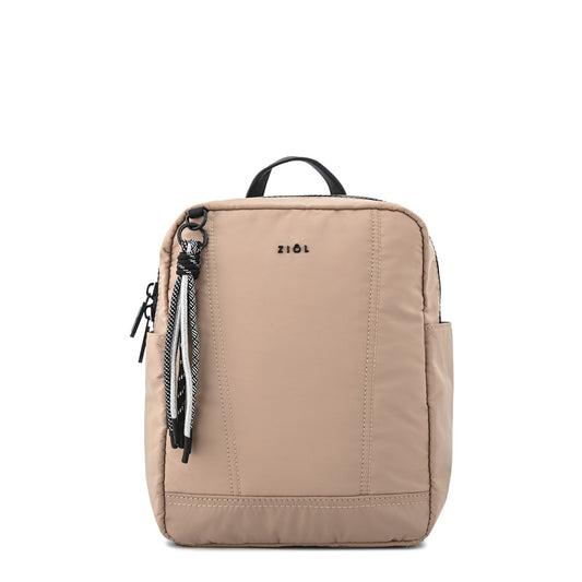 Yoko Mochila Beige Oscuro Mediana