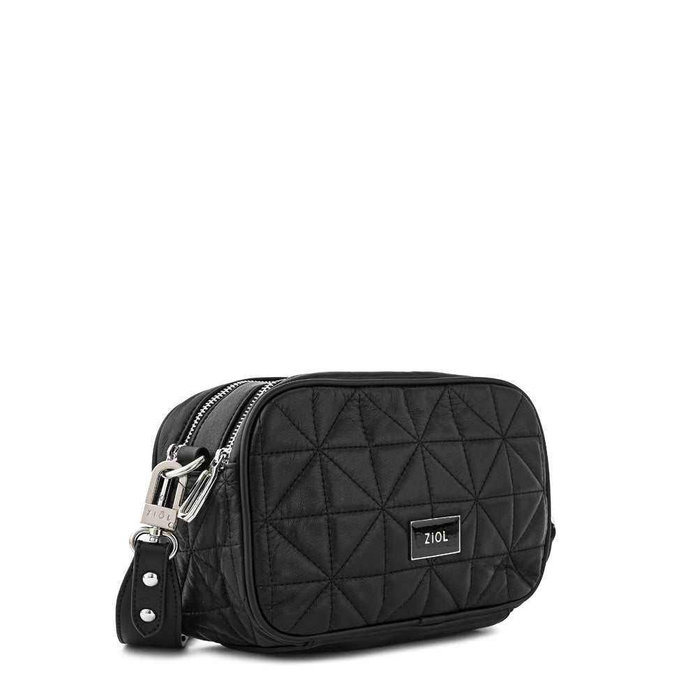 Cartera bandolera saida mediana negro