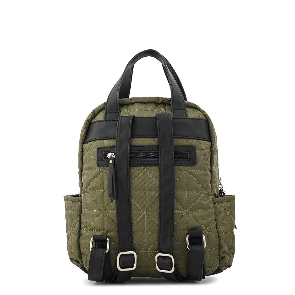 Mochila saida mediana verde oliva