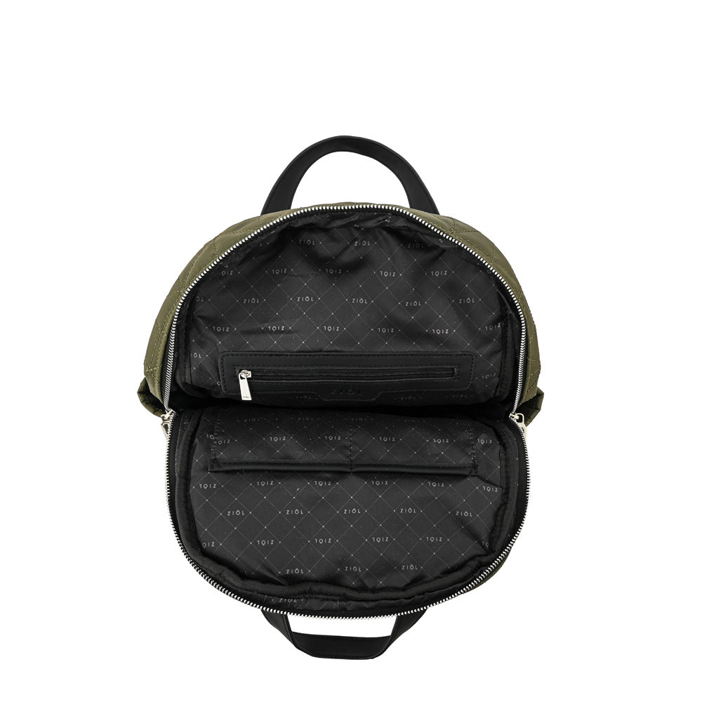 Mochila saida mediana verde oliva