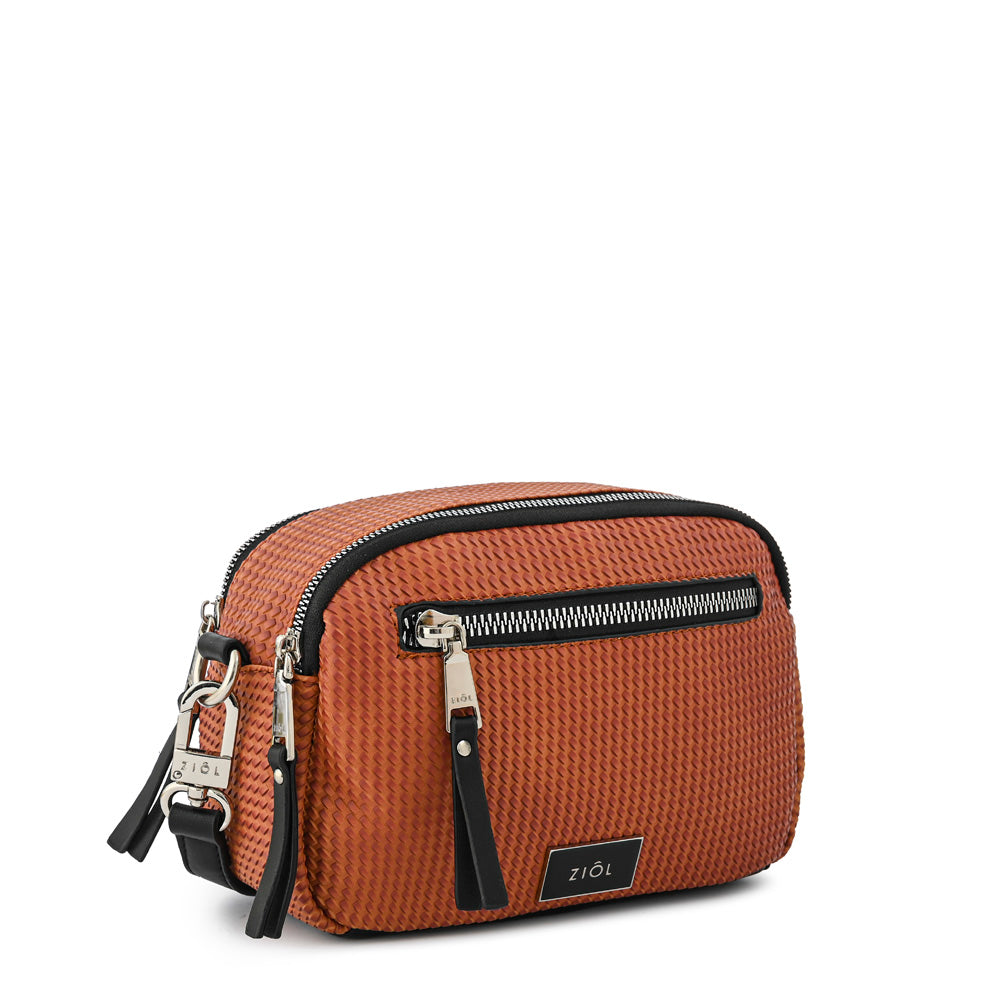 Cartera bandolera cindy mediana café