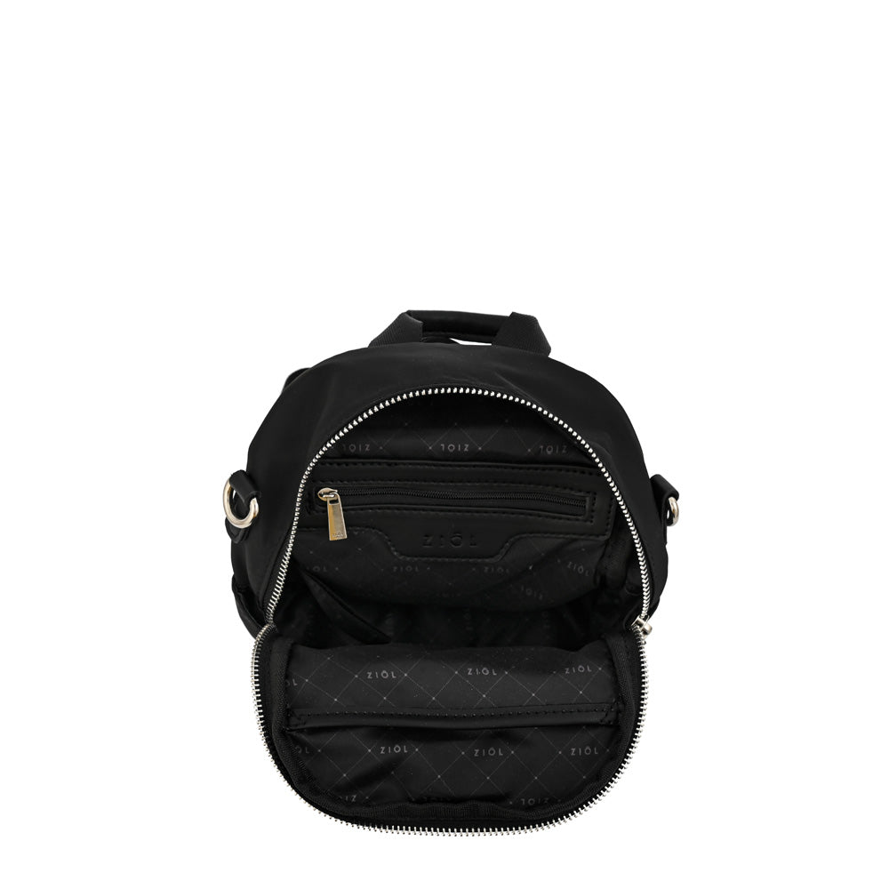 Mochila lychee pequeña negro especial