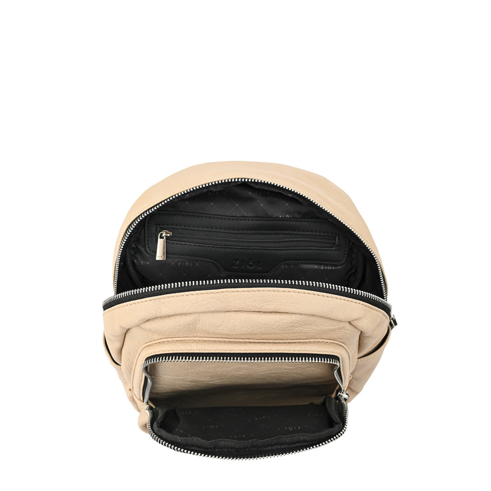 Mochila kada grande blanco crudo