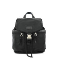 Mochila con tapa elvas mediana negro especial