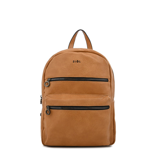 Mochila  Mediana Cinci Beige Oscuro