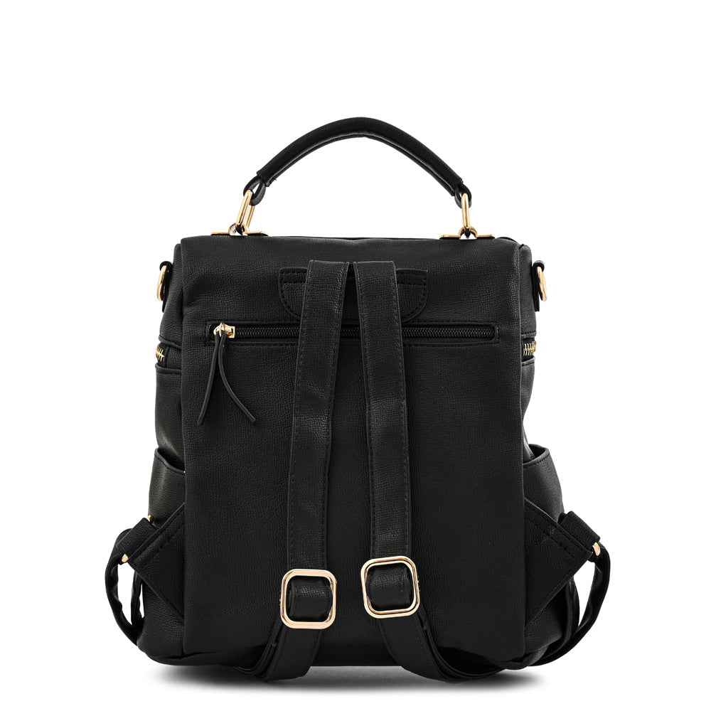 Mochila aoka mediana negro