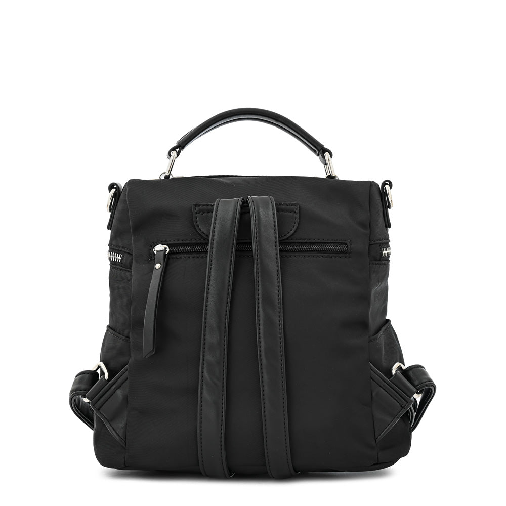 Mochila aoka mediana negro especial