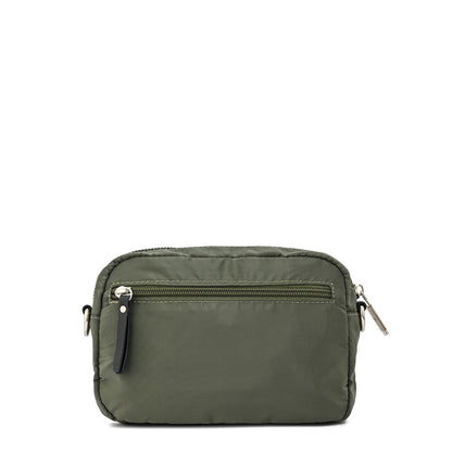 Cartera bandolera mediana carla verde oliva