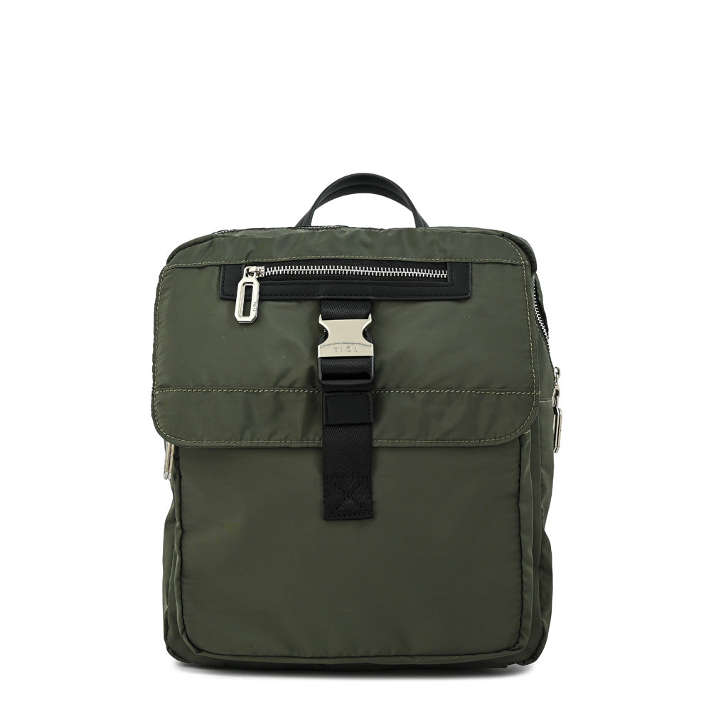 Mochila mediana carla verde oliva