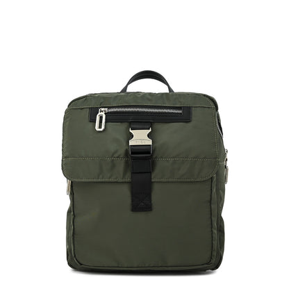 Mochila mediana carla verde oliva