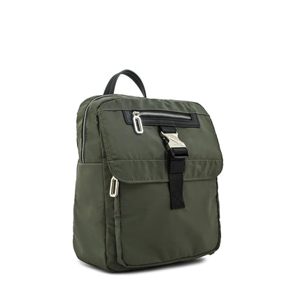 Mochila mediana carla verde oliva