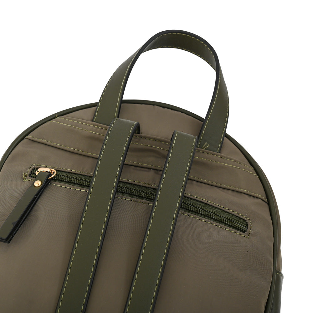 Mochila katrin mediana verde oliva