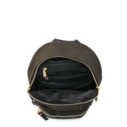 Mochila pequeña clau verde oliva