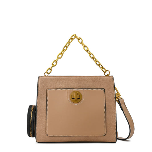 Cartera bandolera pequeña nina beige