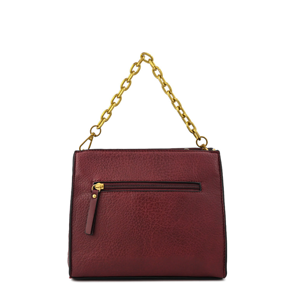 Cartera bandolera nina pequeña rojo