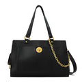 Cartera tote porta notebook nina grande negro