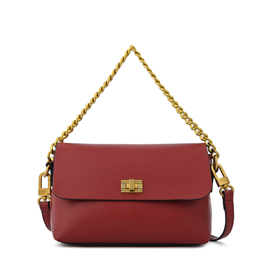 Cartera bandolera con tapa dorotea pequeña