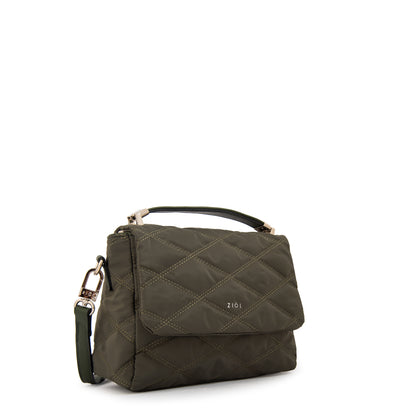 Cartera bandolera elvira verde oliva