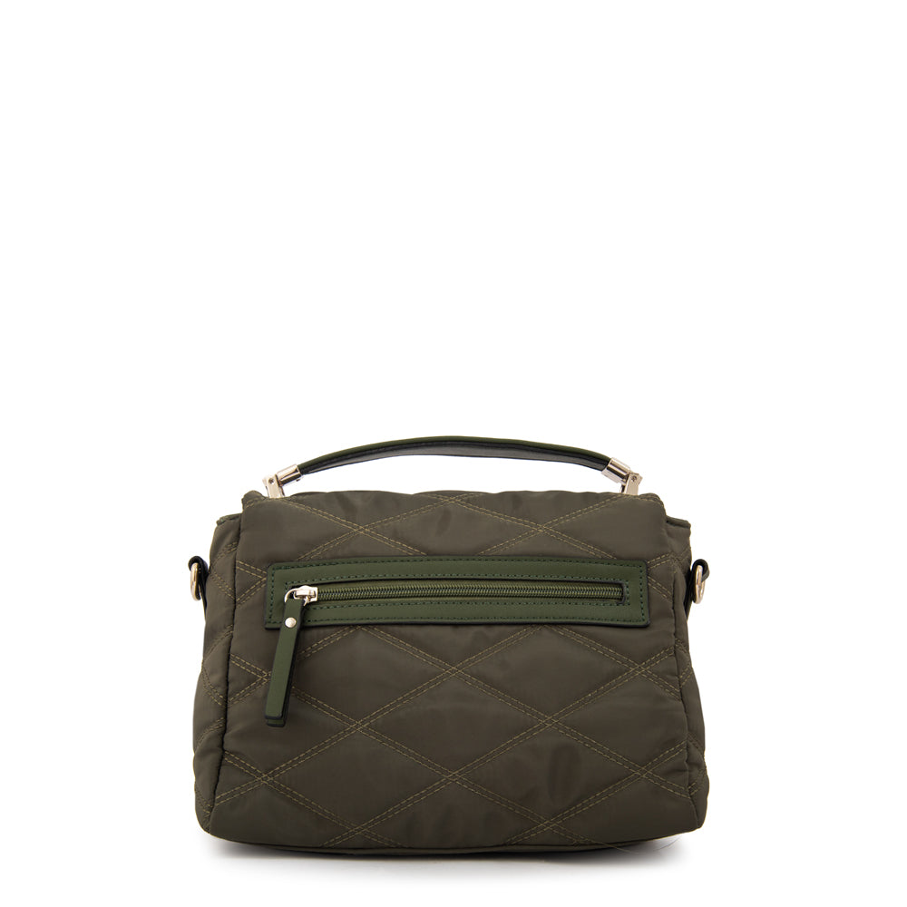 Cartera bandolera elvira verde oliva