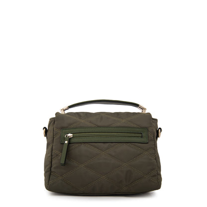 Cartera bandolera elvira verde oliva